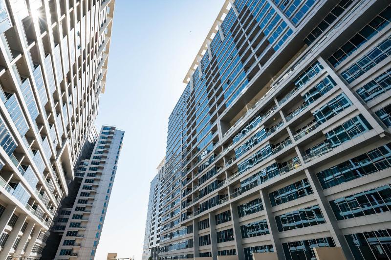 دبي Studio Apartment - Skycourts المظهر الخارجي الصورة